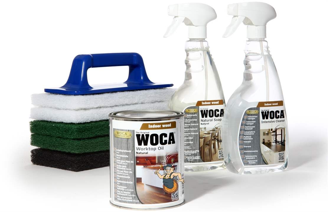 WOCA Arbeitsplatten Set (natur)